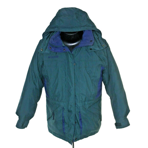 Columbia Parka Jacket Coat Women's Small Green Ski Snowboard Outdoor - Picture 1 of 11